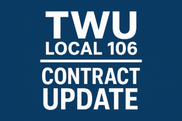 TWU 106 contract update announcement